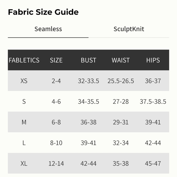 NWT Fabletics Poppy Seamless IV Sports Bra in Thunder/Fiesta Size L - Picture 8 of 8